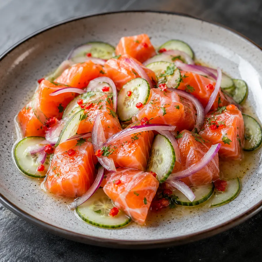 Ceviche De Salmão