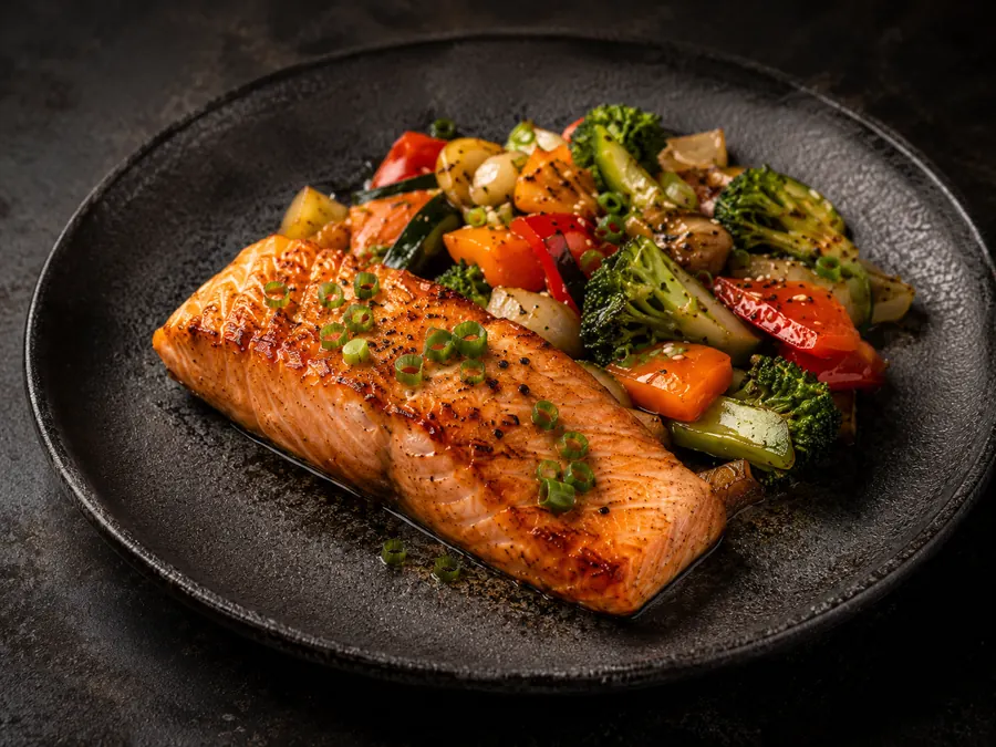 Teppanyaki De Salmão